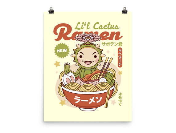 Lil Cactus Ramen