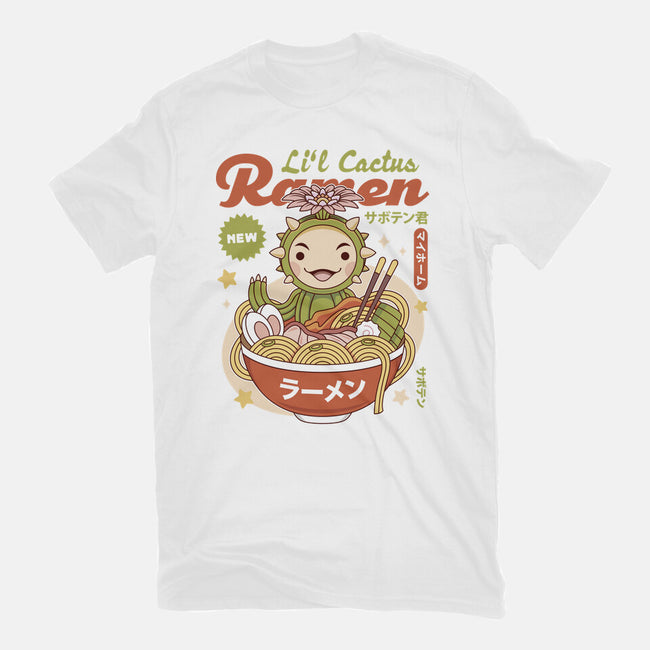 Lil Cactus Ramen-Mens-Heavyweight-Tee-LAGELANTEE