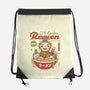 Lil Cactus Ramen-None-Drawstring-Bag-LAGELANTEE