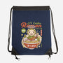 Lil Cactus Ramen-None-Drawstring-Bag-LAGELANTEE