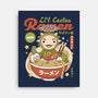 Lil Cactus Ramen-None-Stretched-Canvas-LAGELANTEE