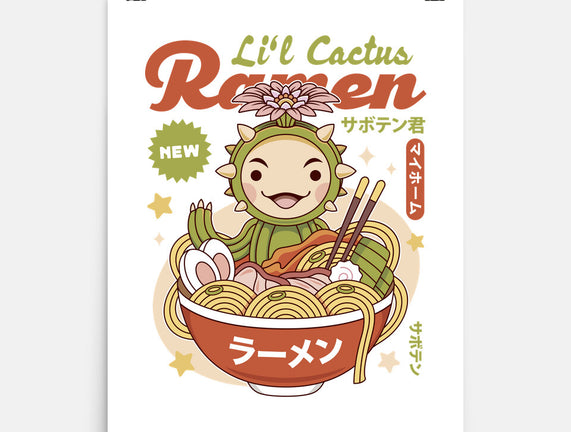 Lil Cactus Ramen