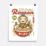 Lil Cactus Ramen-None-Matte-Poster-LAGELANTEE