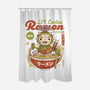 Lil Cactus Ramen-None-Polyester-Shower Curtain-LAGELANTEE