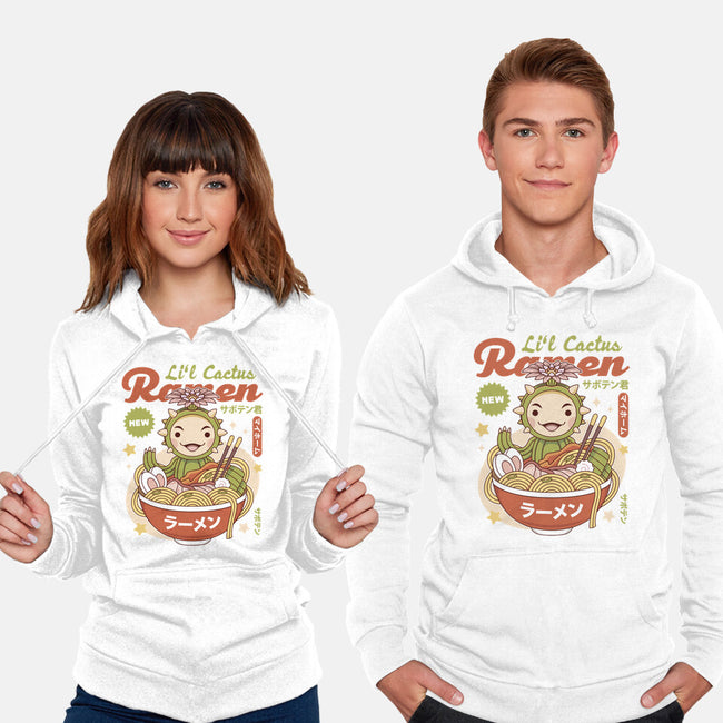 Lil Cactus Ramen-Unisex-Pullover-Sweatshirt-LAGELANTEE