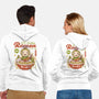 Lil Cactus Ramen-Unisex-Zip-Up-Sweatshirt-LAGELANTEE