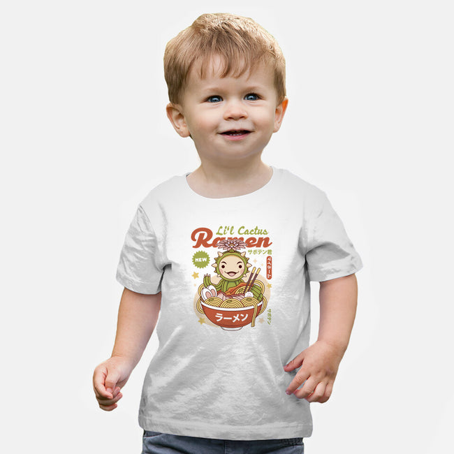 Lil Cactus Ramen-Baby-Basic-Tee-LAGELANTEE