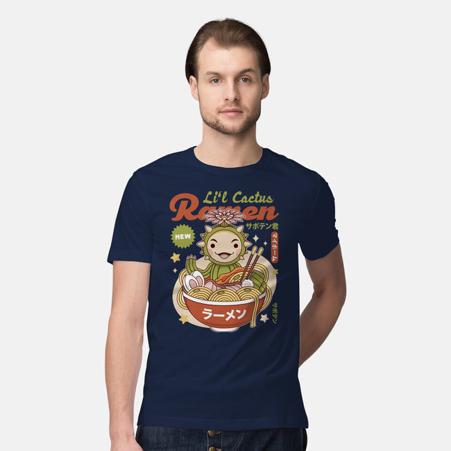 Lil Cactus Ramen-Mens-Premium-Tee-LAGELANTEE