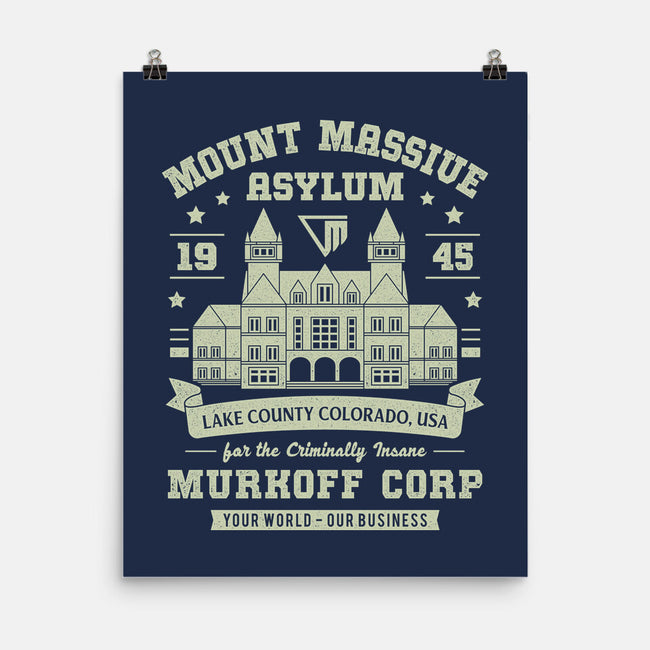 Mount Massive Asylum Vintage-None-Matte-Poster-LAGELANTEE