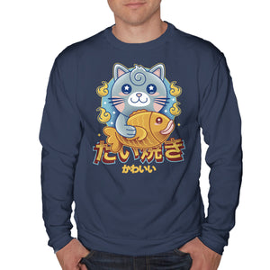 Cat And Taiyaki Kawaii