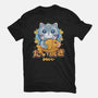 Cat And Taiyaki Kawaii-Mens-Heavyweight-Tee-LAGELANTEE