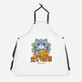 Cat And Taiyaki Kawaii-Unisex-Kitchen-Apron-LAGELANTEE