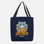 Cat And Taiyaki Kawaii-None-Basic Tote-Bag-LAGELANTEE