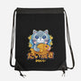 Cat And Taiyaki Kawaii-None-Drawstring-Bag-LAGELANTEE