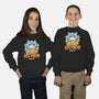 Cat And Taiyaki Kawaii-Youth-Crew Neck-Sweatshirt-LAGELANTEE