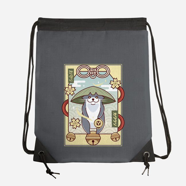 Odder Otter Lucky Charm-None-Drawstring-Bag-LAGELANTEE