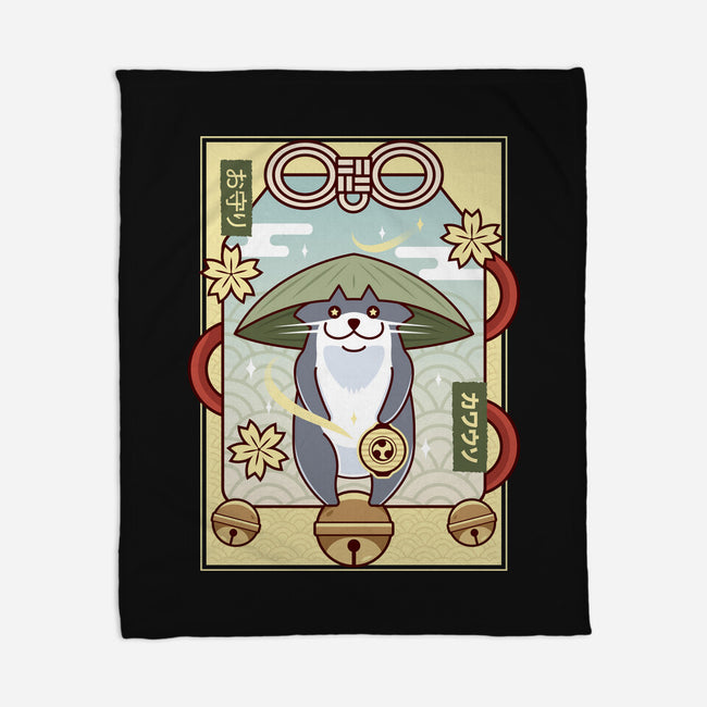 Odder Otter Lucky Charm-None-Fleece-Blanket-LAGELANTEE