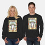 Odder Otter Lucky Charm-Unisex-Crew Neck-Sweatshirt-LAGELANTEE