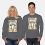 Odder Otter Lucky Charm-Unisex-Crew Neck-Sweatshirt-LAGELANTEE