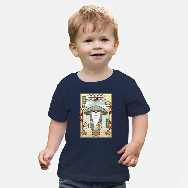 Odder Otter Lucky Charm-Baby-Basic-Tee-LAGELANTEE