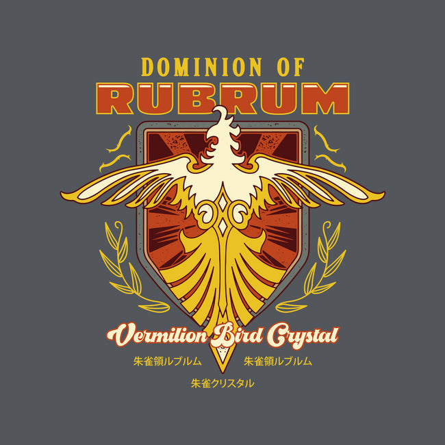 Rubrum Bird Emblem-Womens-V-Neck-Tee-LAGELANTEE