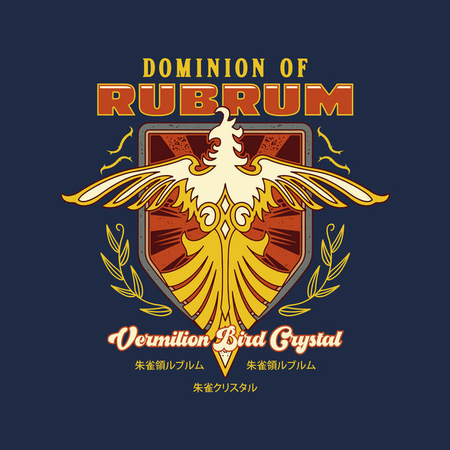 Rubrum Bird Emblem-Womens-V-Neck-Tee-LAGELANTEE