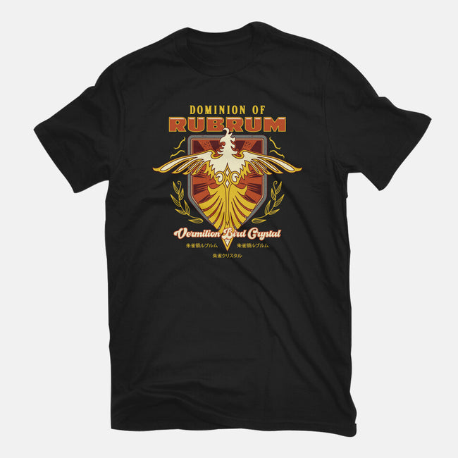 Rubrum Bird Emblem-Mens-Heavyweight-Tee-LAGELANTEE