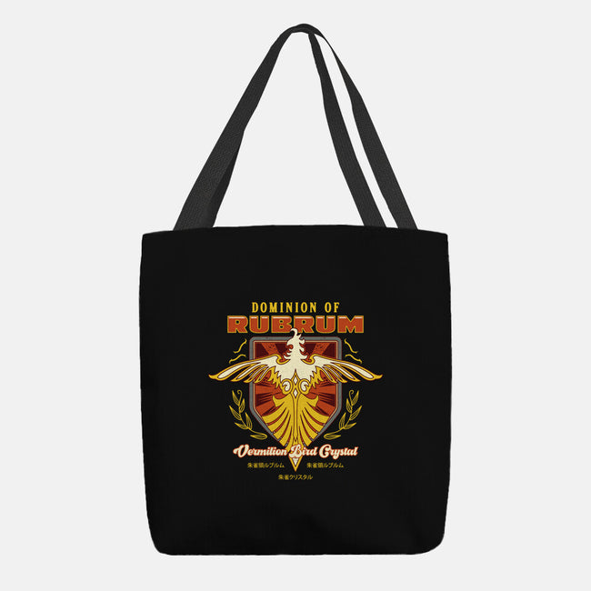 Rubrum Bird Emblem-None-Basic Tote-Bag-LAGELANTEE