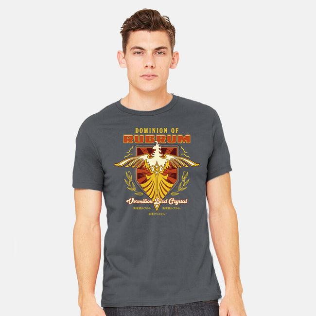 Rubrum Bird Emblem-Mens-Heavyweight-Tee-LAGELANTEE