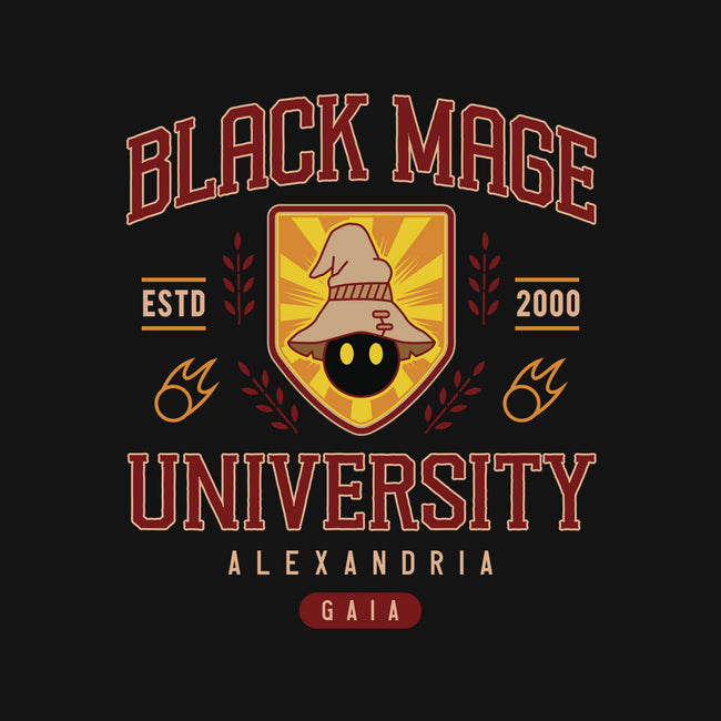 Black Mage University-None-Drawstring-Bag-LAGELANTEE