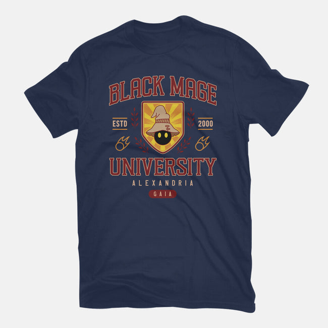 Black Mage University-Mens-Basic-Tee-LAGELANTEE