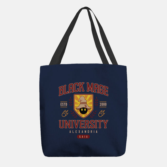 Black Mage University-None-Basic Tote-Bag-LAGELANTEE