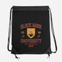 Black Mage University-None-Drawstring-Bag-LAGELANTEE