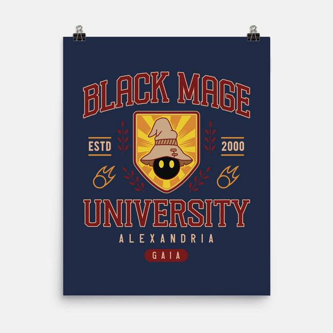 Black Mage University-None-Matte-Poster-LAGELANTEE