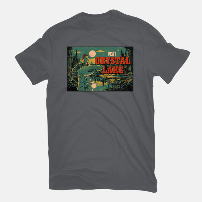 Visit Crystal Lake-Mens-Premium-Tee-Hafaell