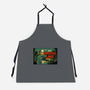 Visit Crystal Lake-Unisex-Kitchen-Apron-Hafaell