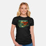 Visit Crystal Lake-Womens-Fitted-Tee-Hafaell