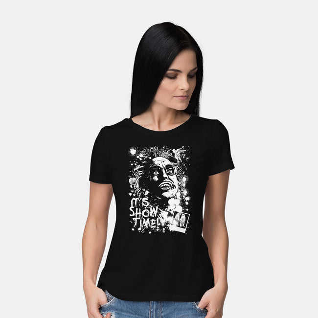 Show Time-Womens-Basic-Tee-Arinesart