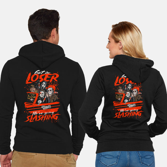 Going Slashing-Unisex-Zip-Up-Sweatshirt-Arinesart