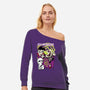 Billyjuice-Womens-Off Shoulder-Sweatshirt-Nihon Bunka