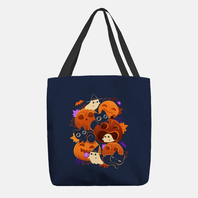 Halloween Party-None-Basic Tote-Bag-ricolaa