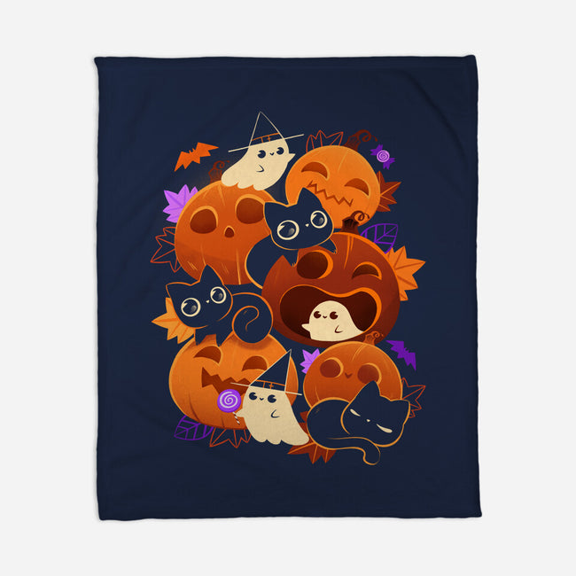 Halloween Party-None-Fleece-Blanket-ricolaa