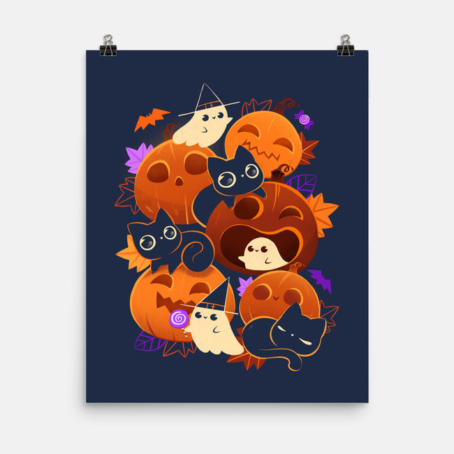 Halloween Party-None-Matte-Poster-ricolaa