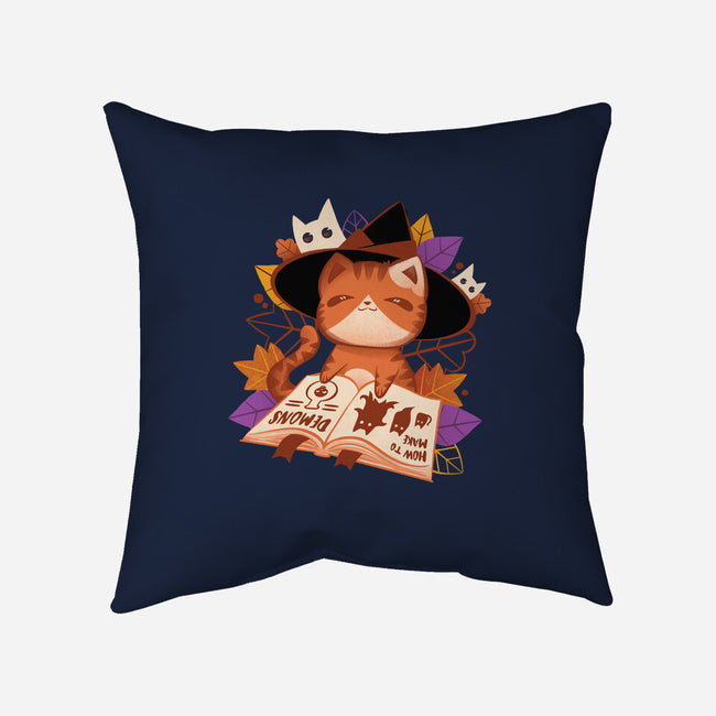 Cute Demons-None-Removable Cover w Insert-Throw Pillow-ricolaa