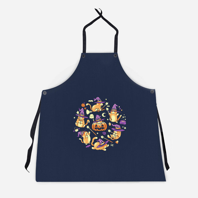 Meowgic-Unisex-Kitchen-Apron-naomori