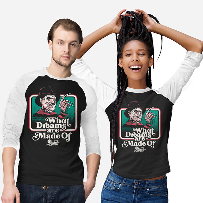 What Dreams Are Made Of-Unisex-Baseball-Tee-Nemons