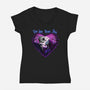 True Love-Womens-V-Neck-Tee-rmatix