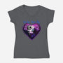 True Love-Womens-V-Neck-Tee-rmatix