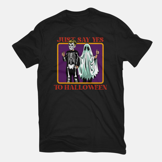 Say Yes To Halloween-Mens-Premium-Tee-zascanauta