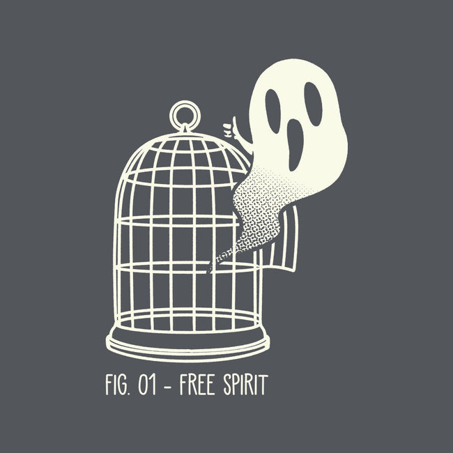 Free Spirit Funny Ghost-None-Drawstring-Bag-tobefonseca